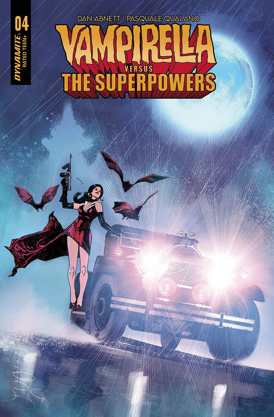 Vampirella vs The Superpowers #4 Cover E Variant Robert Carey Cover