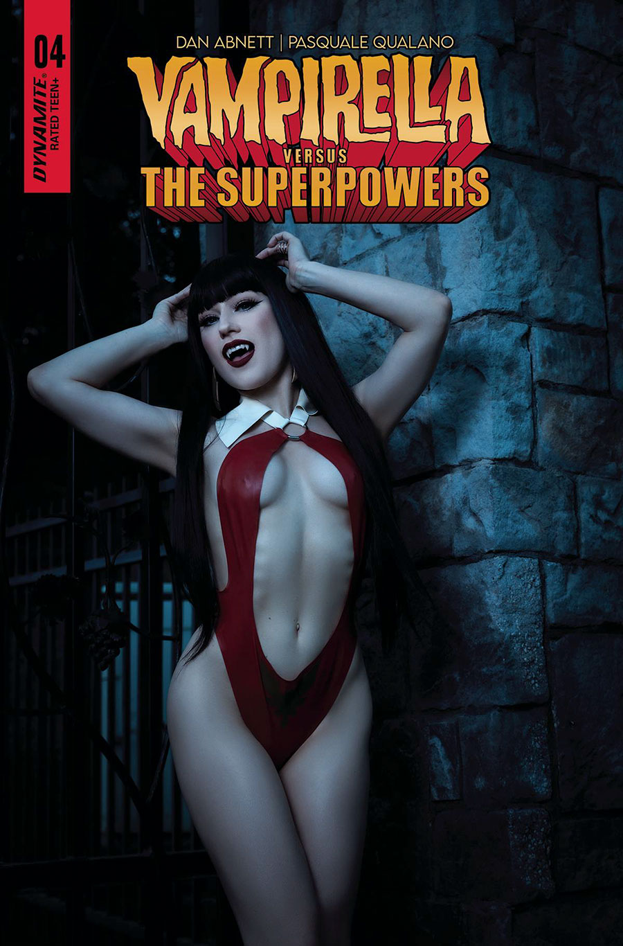 Vampirella vs The Superpowers #4 Cover F Variant Rachel Hollon Cosplay Photo Cover