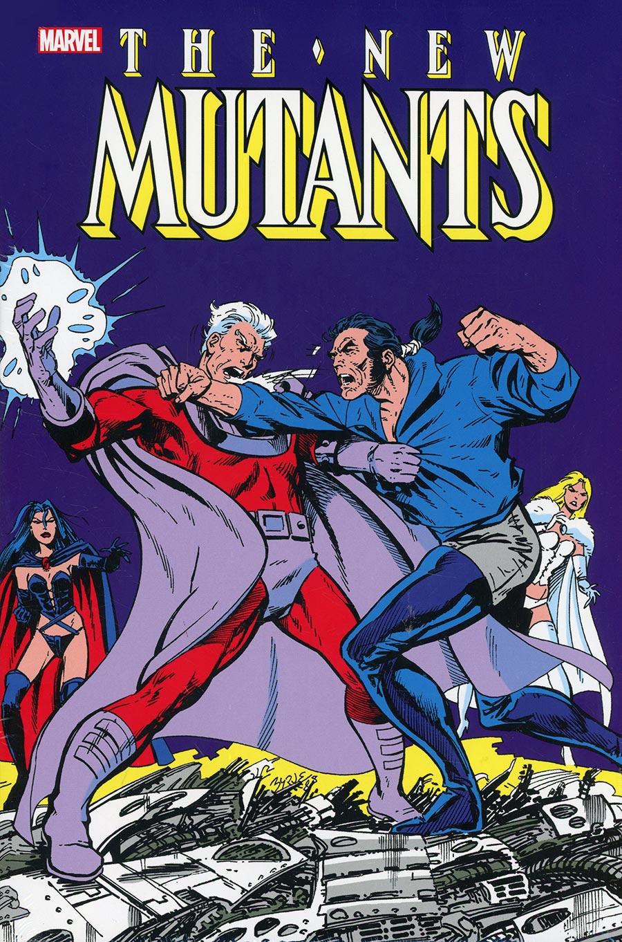 New Mutants Omnibus Vol 3 HC Direct Market John Byrne Variant Cover