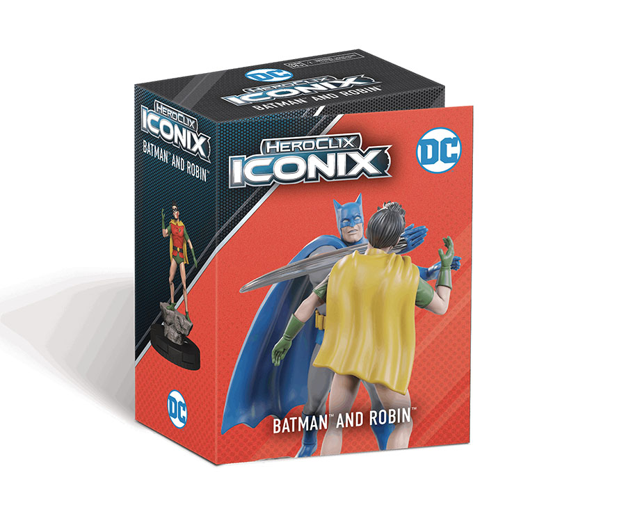 DC HeroClix Iconix Batman & Robin