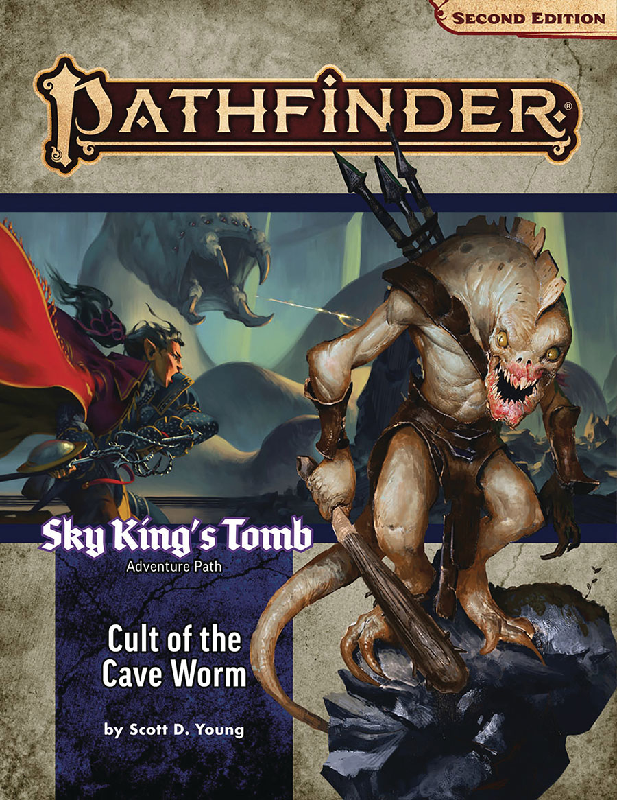 Pathfinder Adventure Path Sky Kings Tomb Part 2 Cult Of The Cave Worm TP (P2)