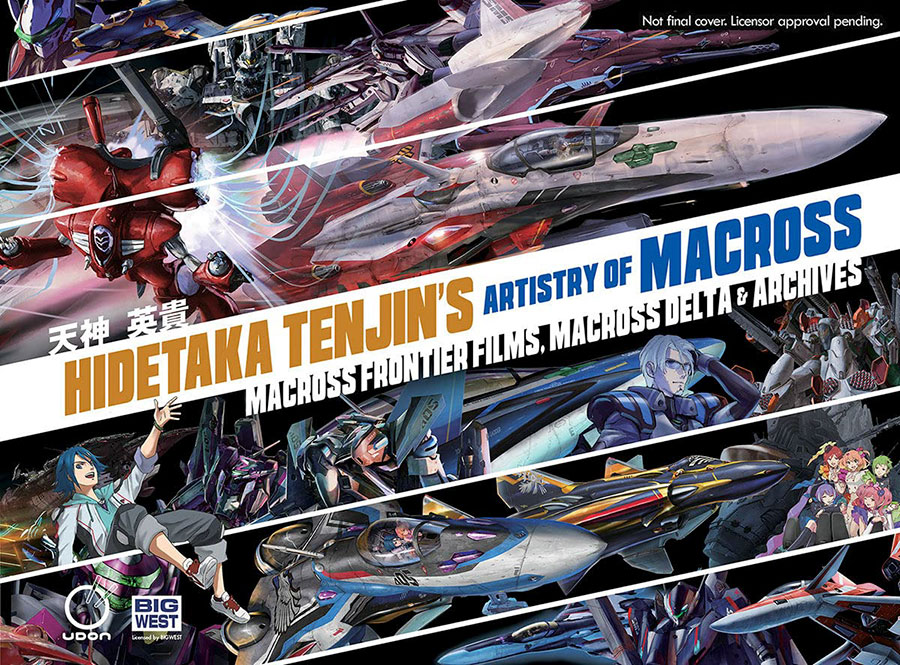 Hidetaka Tenjins Artistry Of Macross Macross Frontier Films Macross Delta & Archives HC