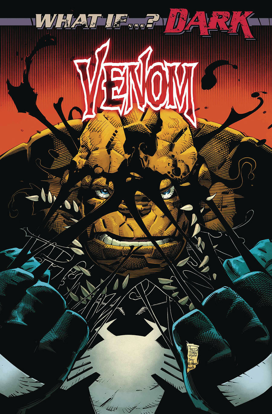 What If Dark Venom #1 (One Shot) Cover D DF Silver Signature Series Signed By Stephanie Phillips