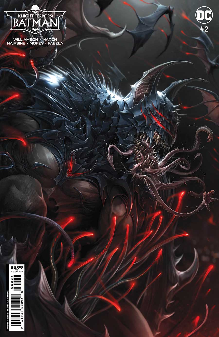 Knight Terrors Batman #2 Cover B Variant Francesco Mattina Card Stock Cover