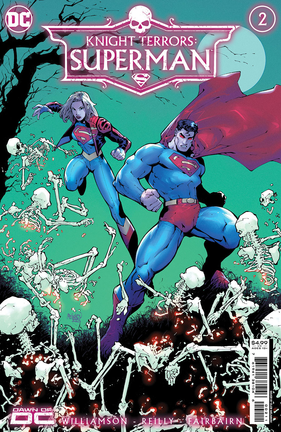 Knight Terrors Superman #2 Cover A Regular Gleb Melnikov Cover