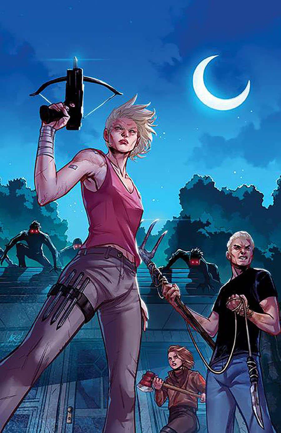 Buffy The Last Vampire Slayer Vol 2 #1 Cover C Incentive Ario Anindito Virgin Cover