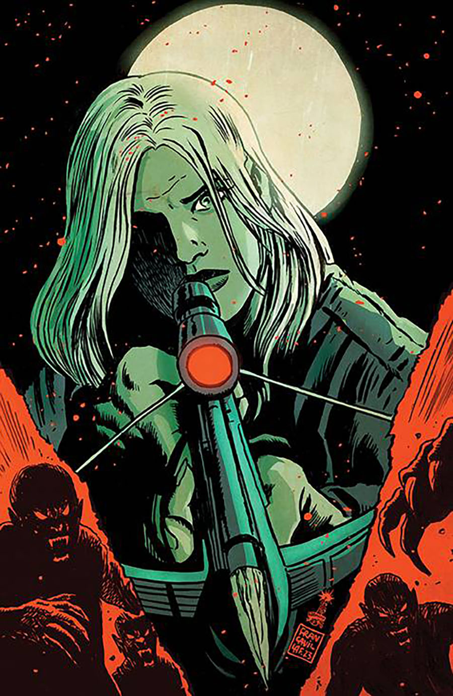 Buffy The Last Vampire Slayer Vol 2 #1 Cover D Incentive Francesco Francavilla Virgin Variant Cover