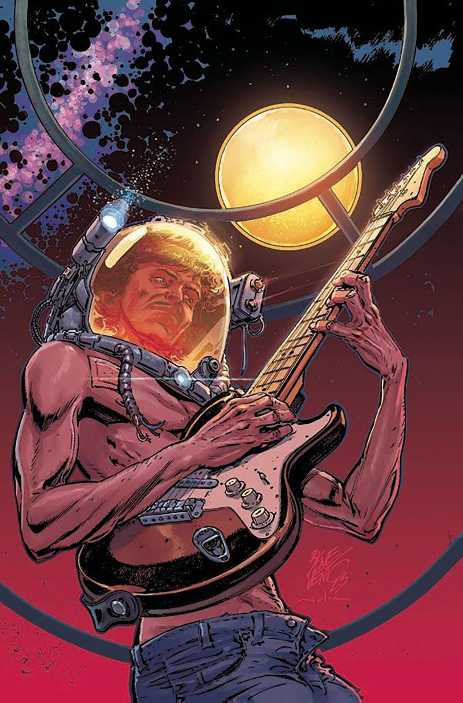 Traveling To Mars #9 Cover F Incentive Michele Benevento Virgin Cover