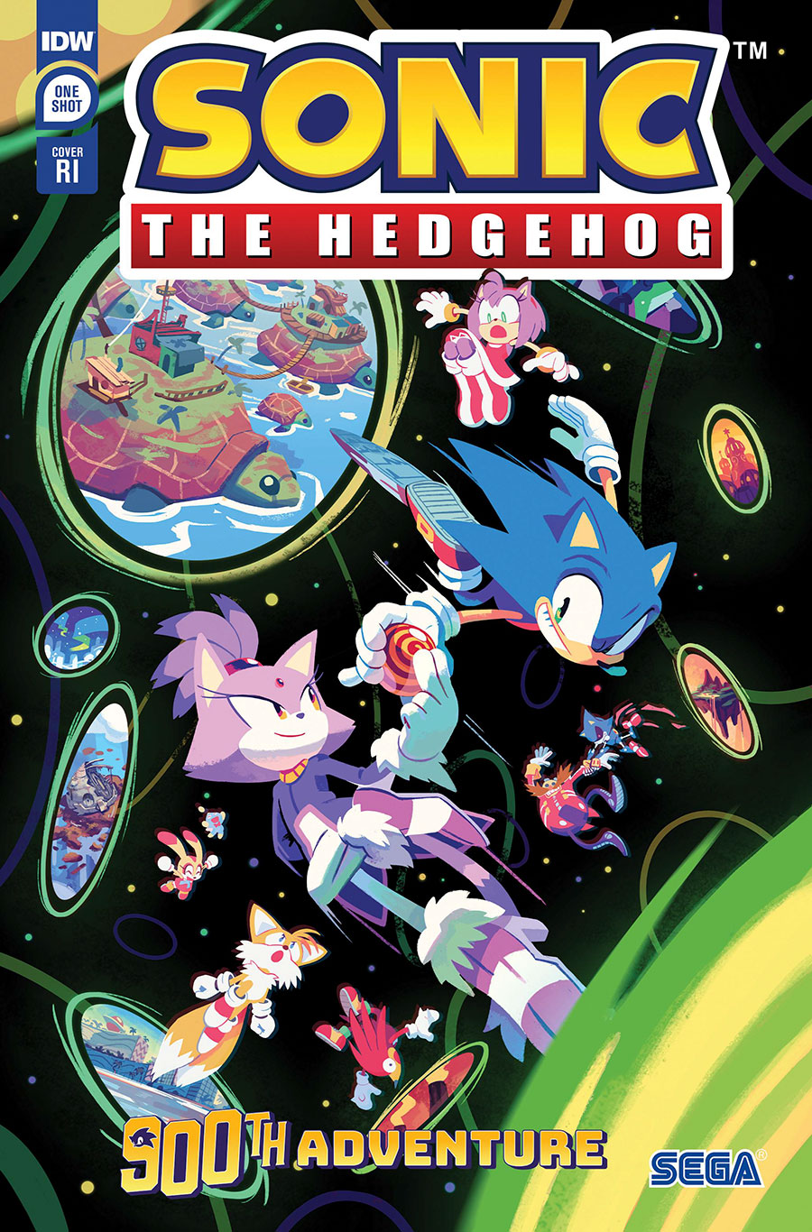 Sonic The Hedgehogs 900th Adventure #1 (One Shot) Cover E Incentive ...