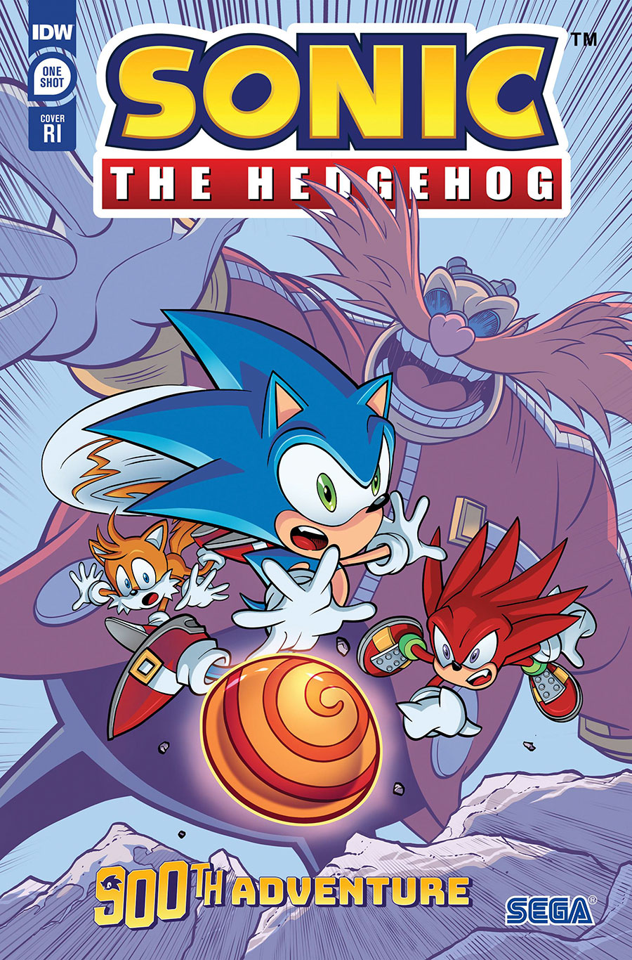 Sonic The Hedgehogs 900th Adventure #1 (One Shot) Cover F Incentive Richard Elson Variant Cover