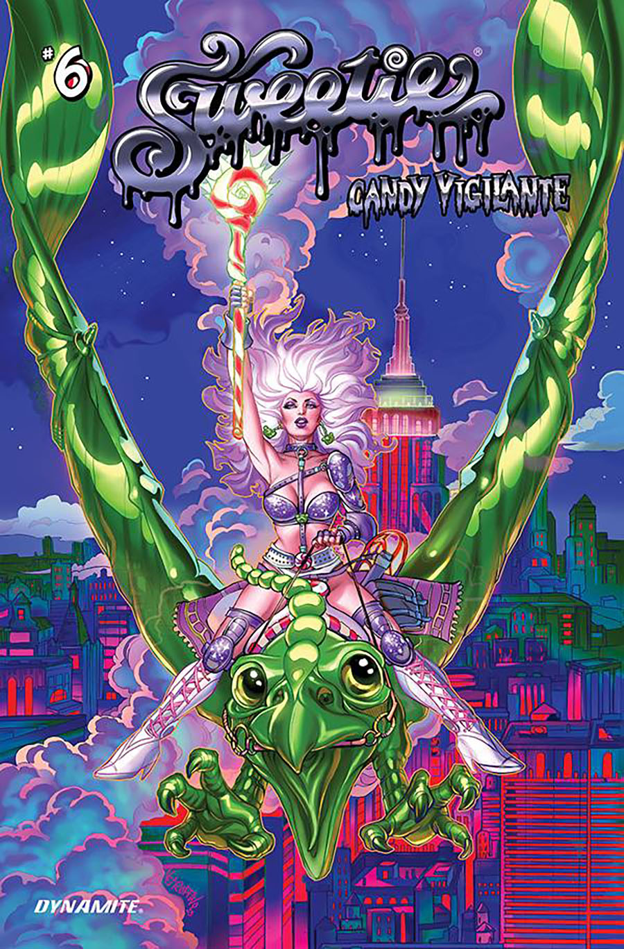 Sweetie Candy Vigilante #6 Cover G Variant Rock Album Homage Cover