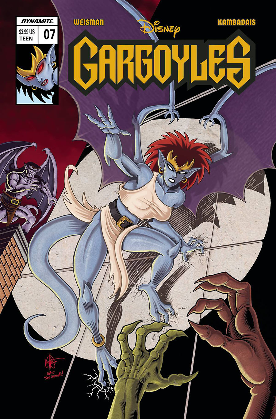 Gargoyles Vol 3 #7 Cover S Variant Ken Haeser Cover