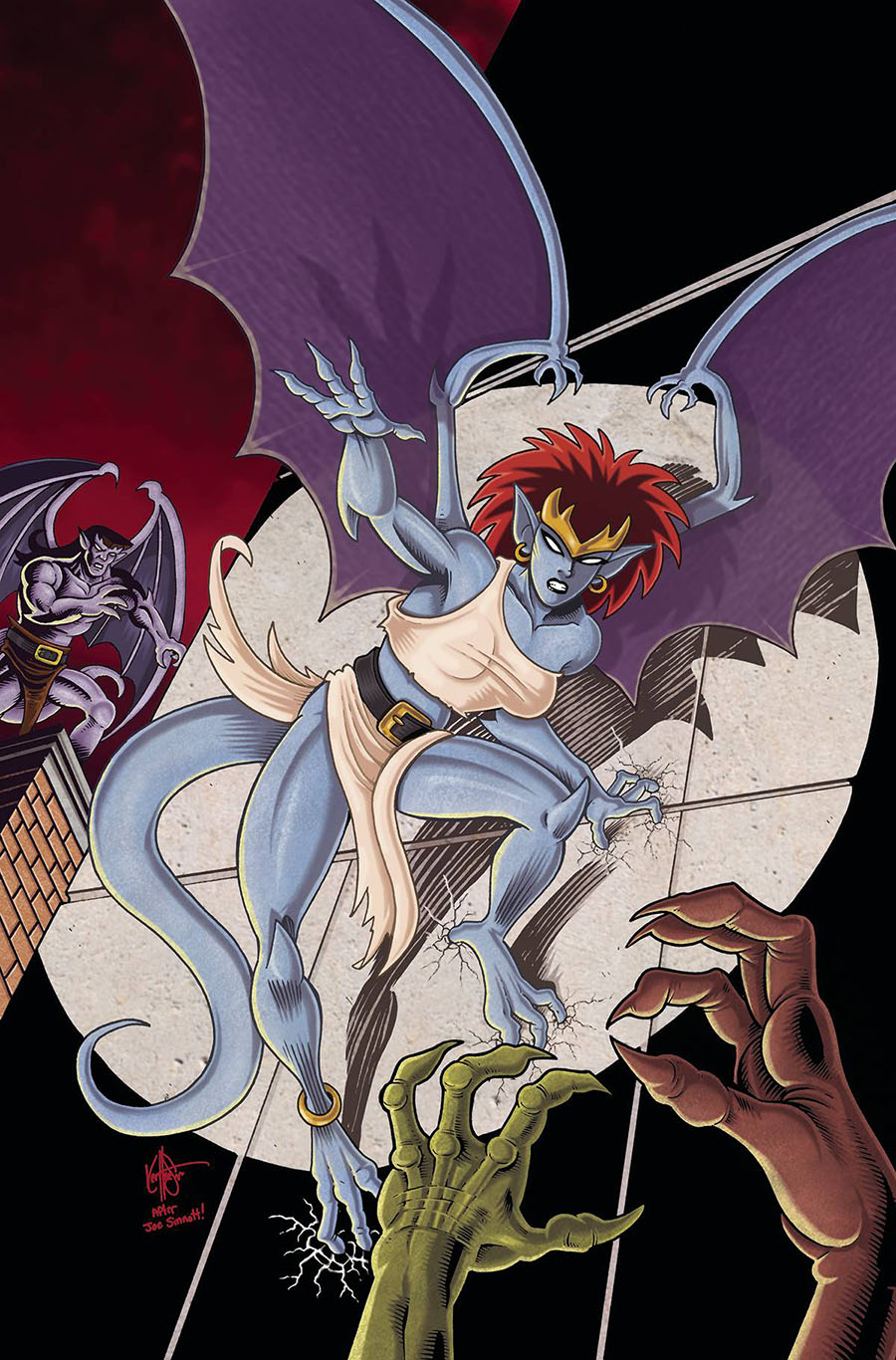 Gargoyles Vol 3 #7 Cover Z Incentive Ken Haeser Virgin Cover