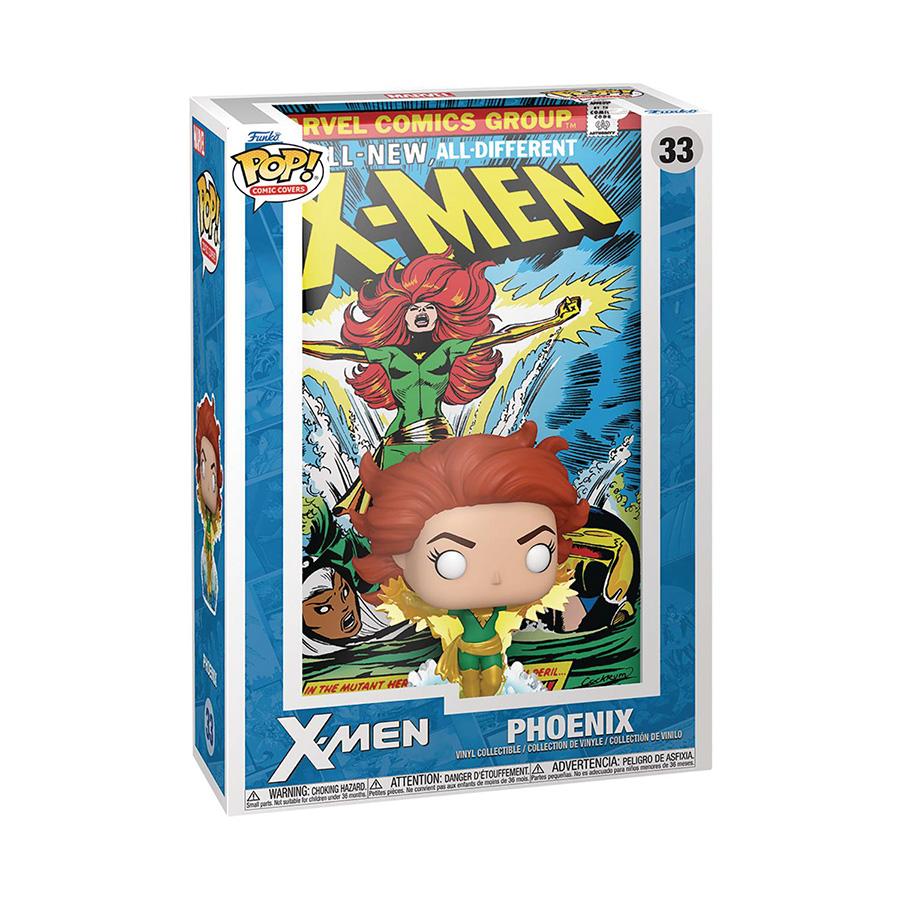 POP Comic Cover Marvel X-Men #101 Phoenix Vinyl Bobble Head