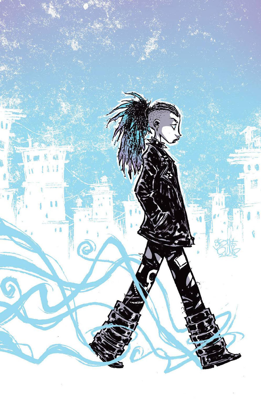 Sirens Of The City #1 Cover I Variant Skottie Young Reveal Foil Cover (Limit 1 Per Customer)