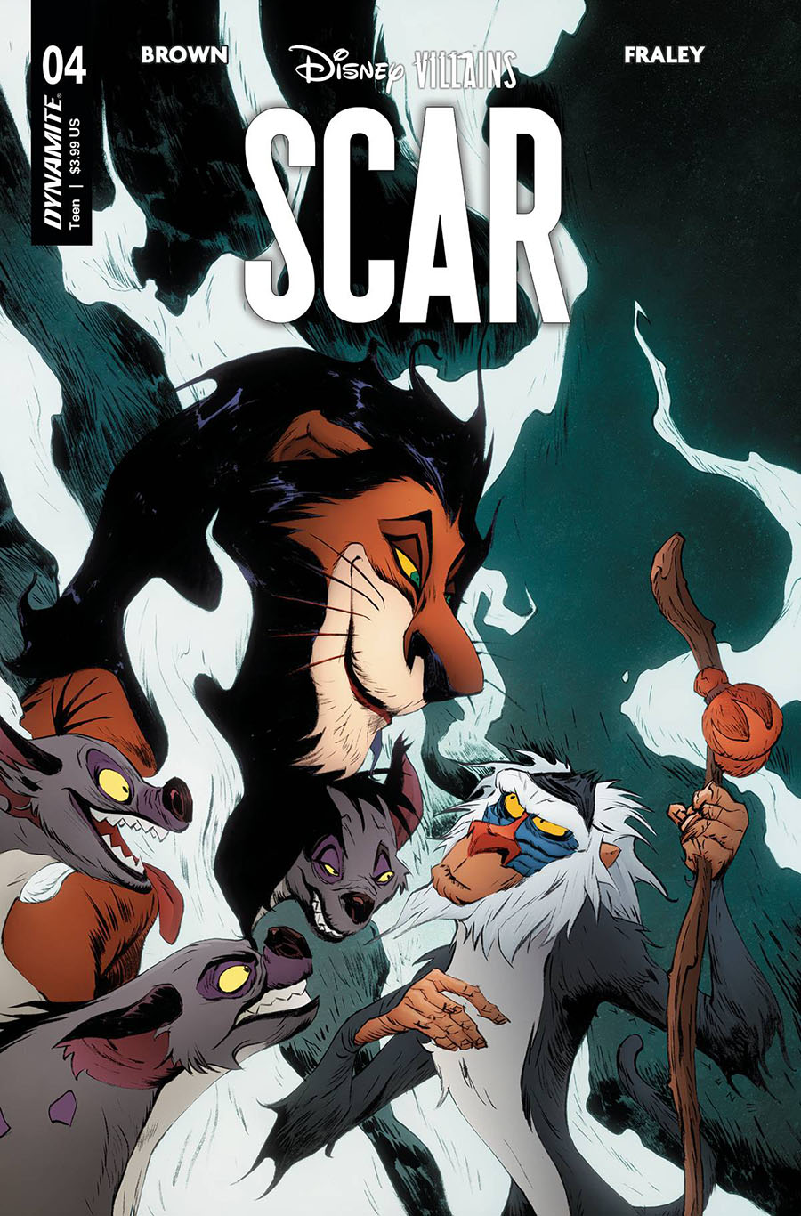 Disney Villains Scar #4 Cover Q Variant Jae Lee Cover