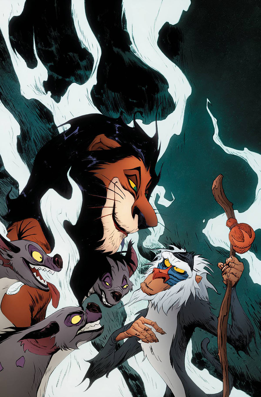 Disney Villains Scar #4 Cover V Incentive Jae Lee Virgin Cover