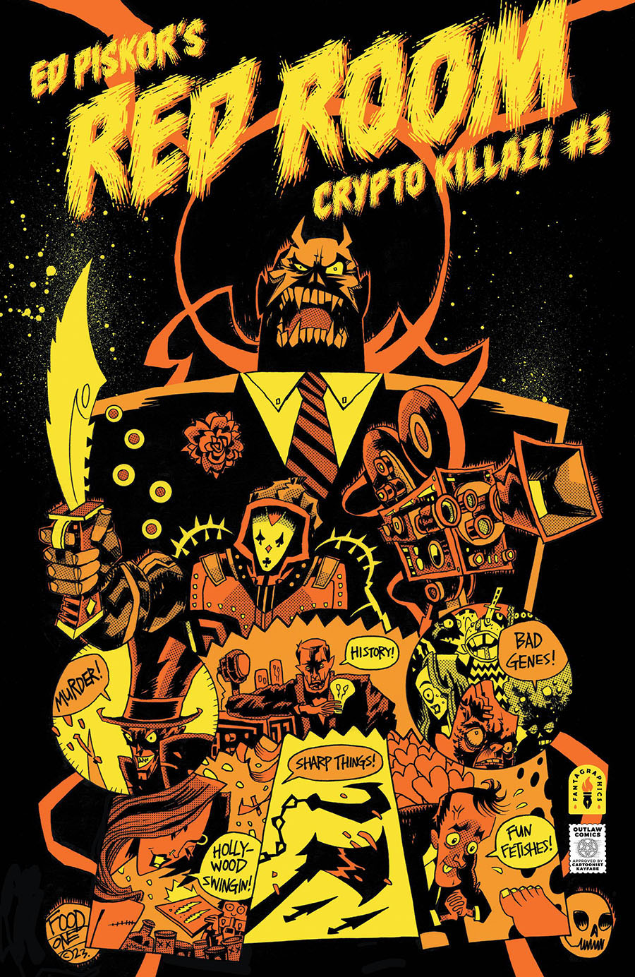 Red Room Crypto Killaz #3 Cover D Incentive Jim Mahfood Variant Cover