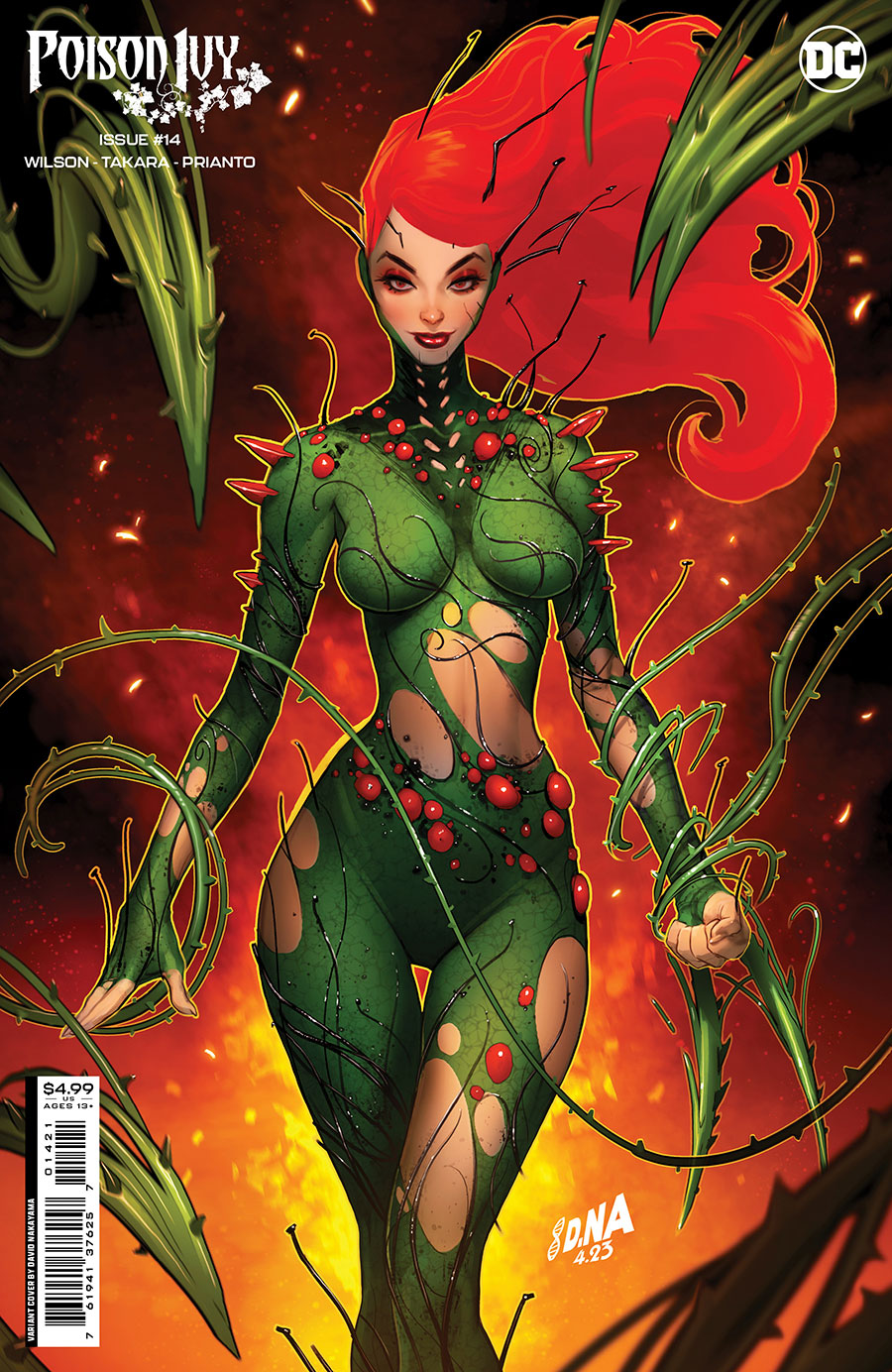 Poison Ivy #14 Cover B Variant David Nakayama Card Stock Cover