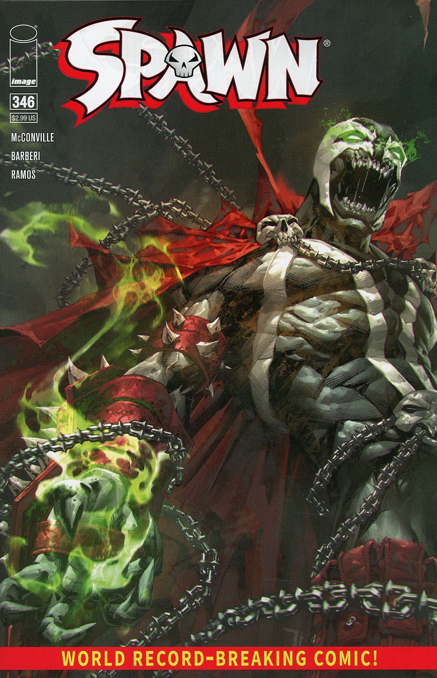 Spawn #346 Cover B Variant Kael Ngu Cover