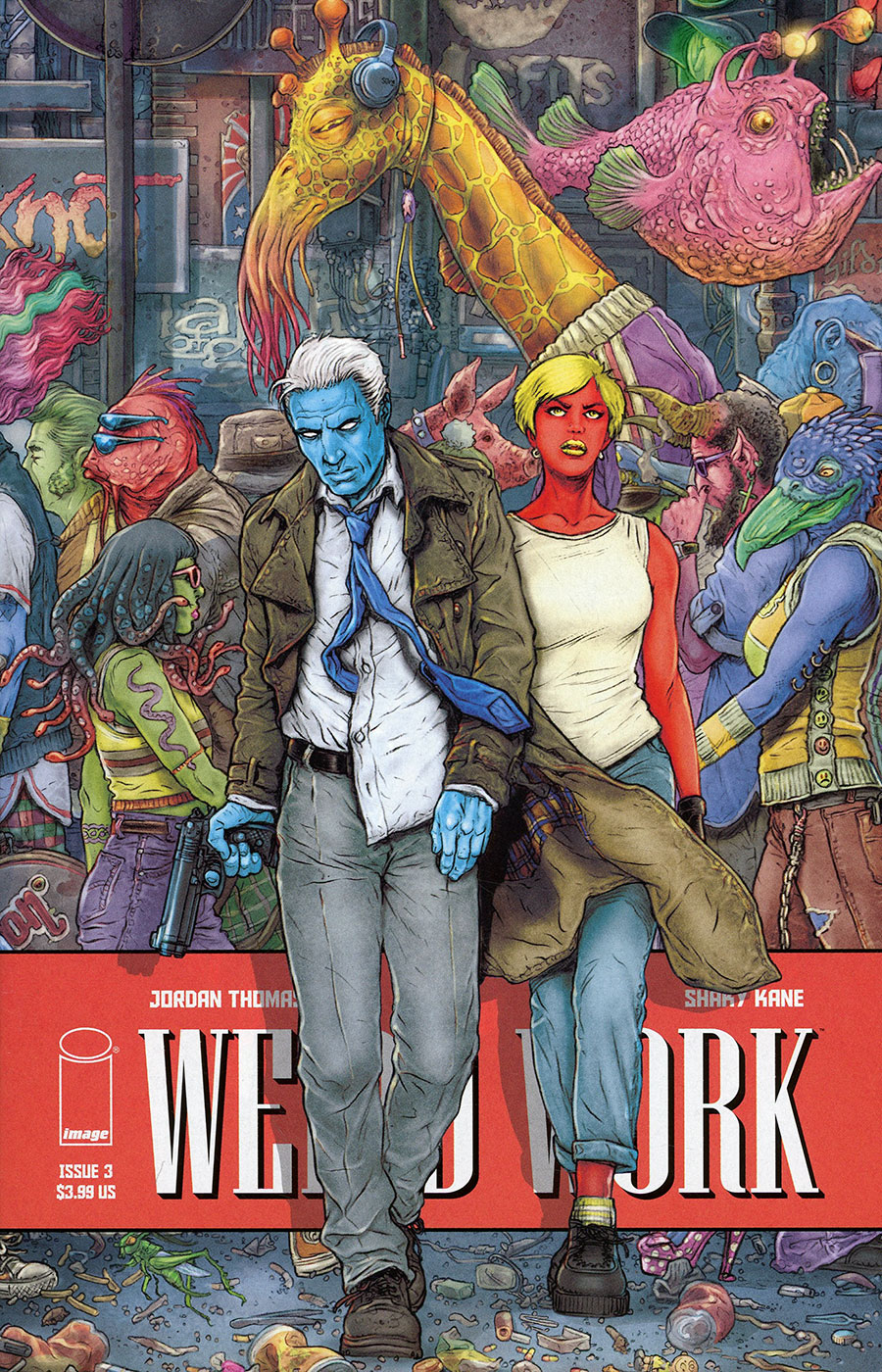 Weird Work #3 Cover D Variant Juan Jose Ryp Cover