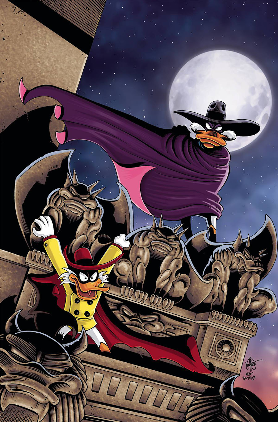 Darkwing Duck Vol 3 #7 Cover W Incentive Ken Haeser Virgin Cover