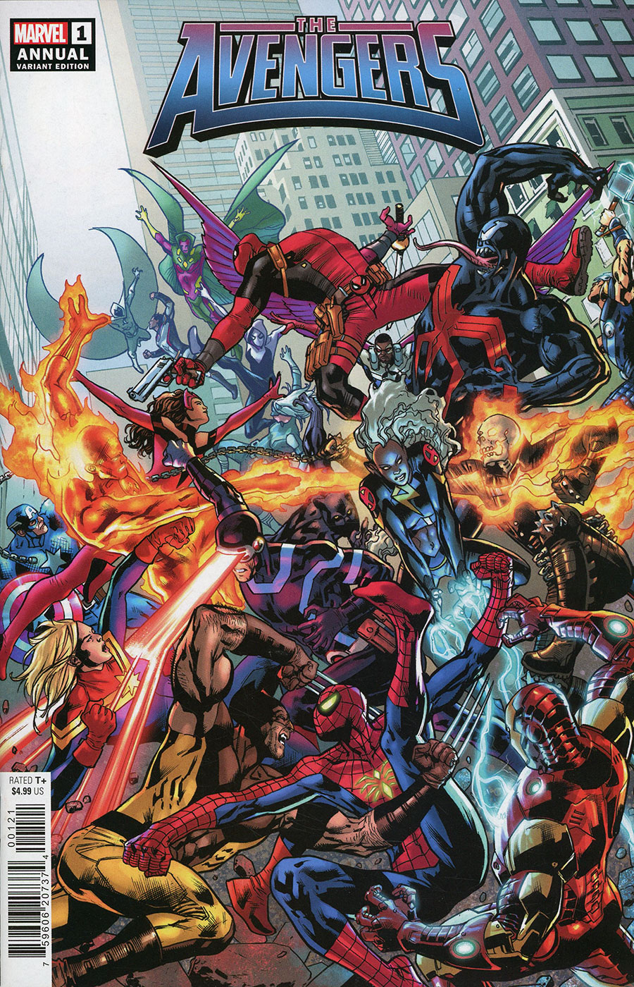 Avengers Vol 8 Annual #1 Cover B Variant Bryan Hitch Cover (Contest Of Chaos Tie-In)