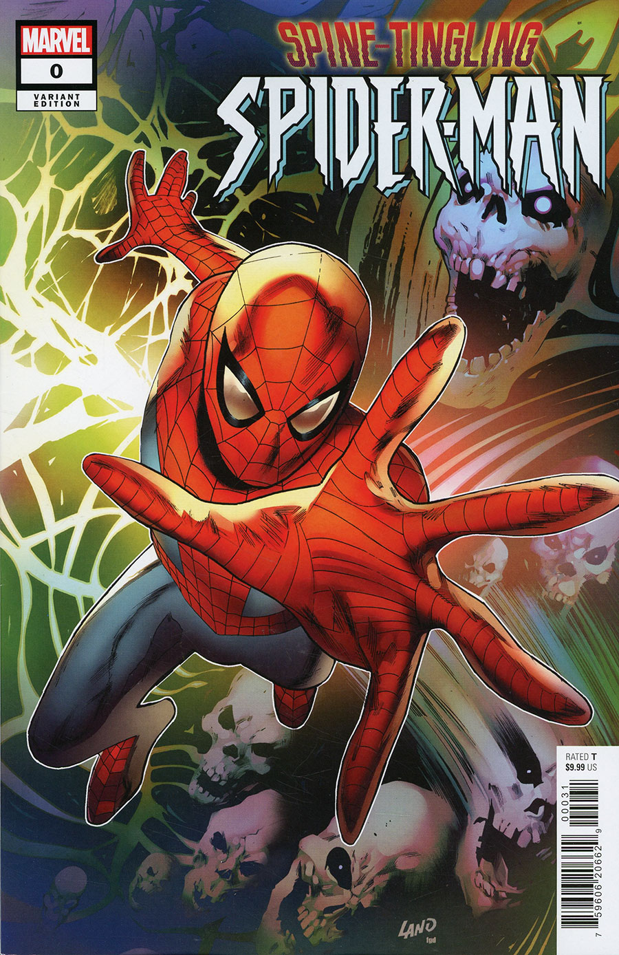 Spine-Tingling Spider-Man #0 Cover C Variant Greg Land Cover