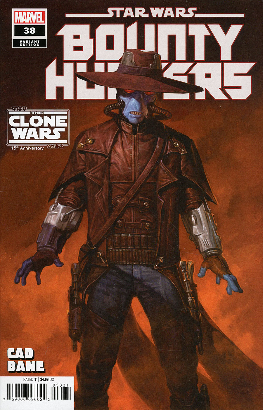 Star Wars Bounty Hunters #38 Cover C Variant EM Gist Star Wars Clone Wars 15th Anniversary Cad Bane Cover (Dark Droids Tie-In)(Limit 1 Per Customer)