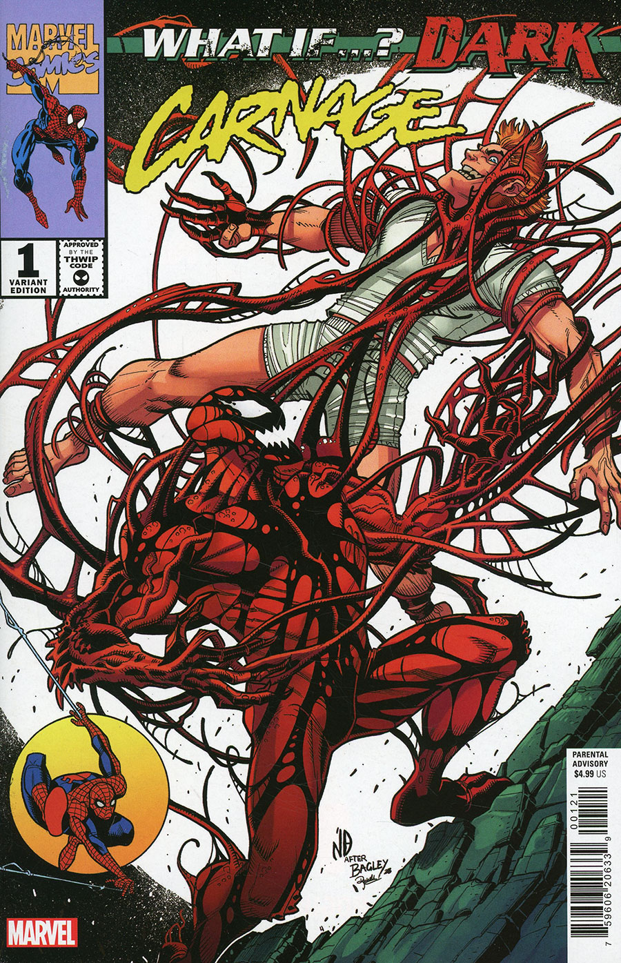 What If Dark Carnage #1 (One Shot) Cover B Variant Nick Bradshaw Homage Cover