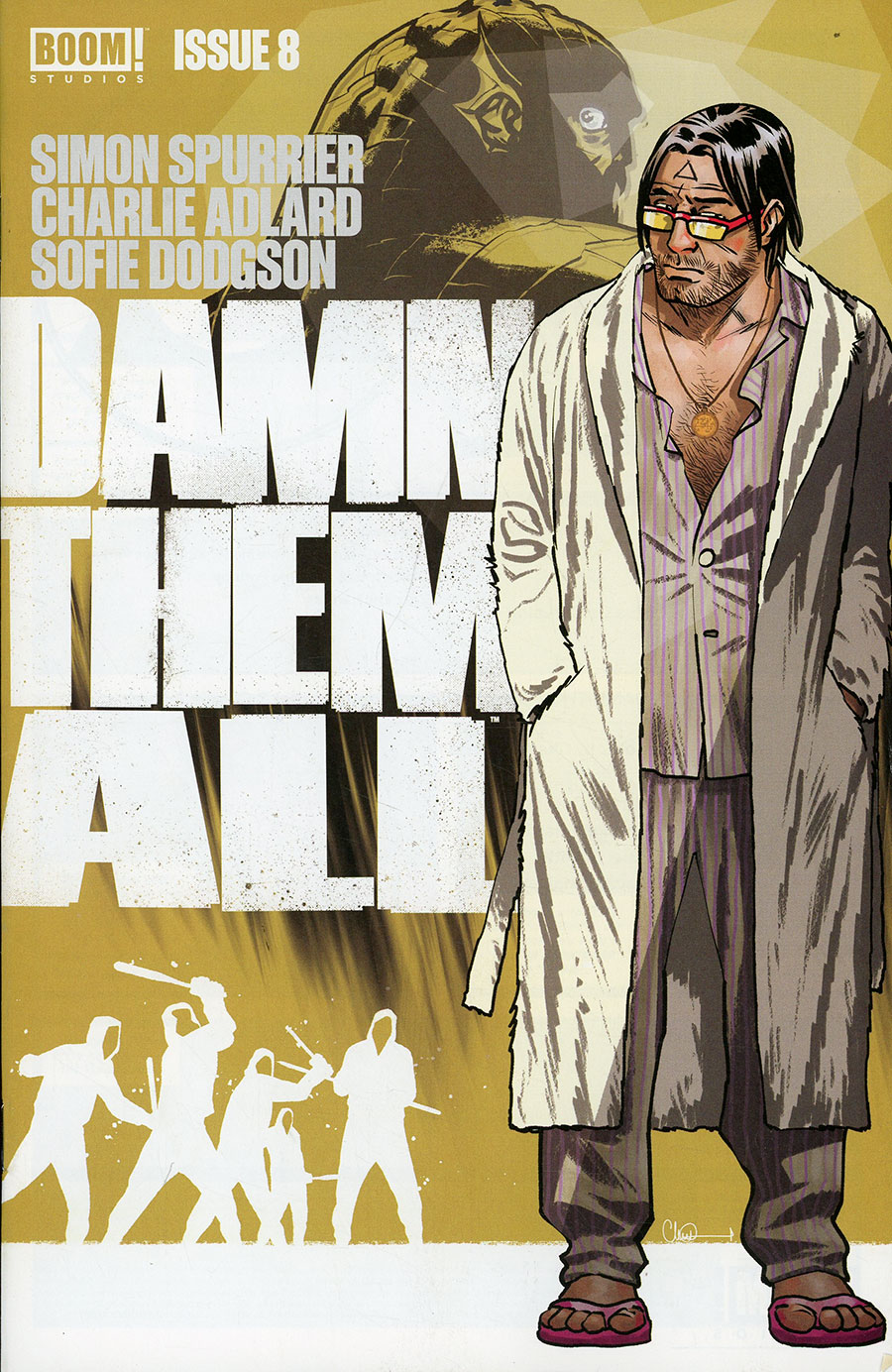 Damn Them All #8 Cover A Regular Charlie Adlard Cover