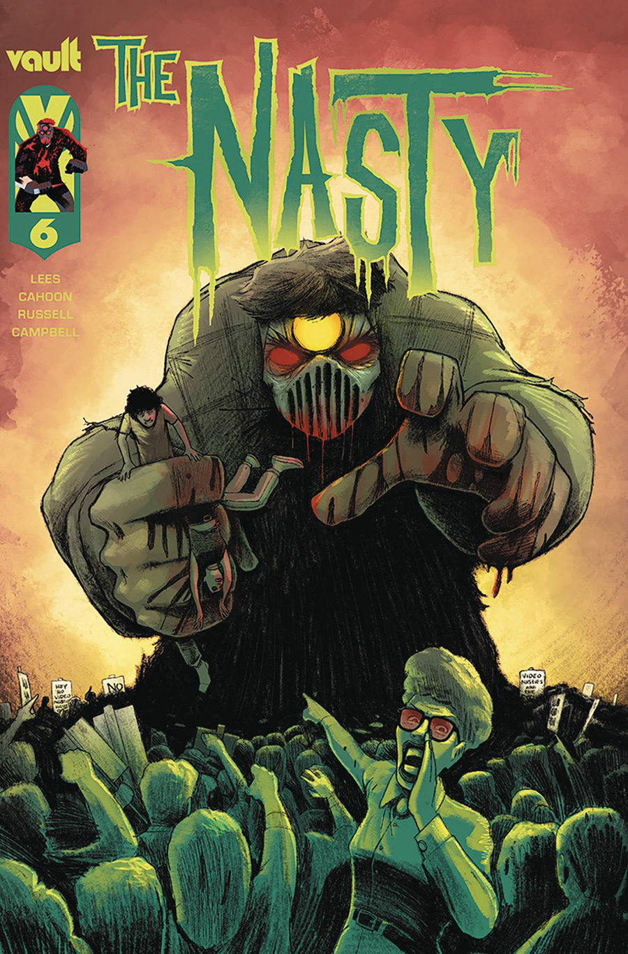 Nasty #6 Cover A Regular Adam Cahoon Cover