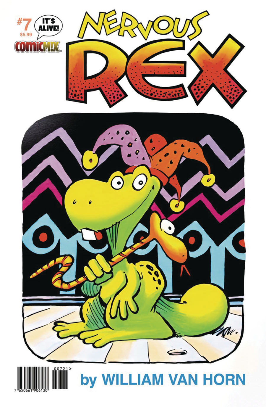 Nervous Rex #7 Cover B Variant William Van Horn Cover