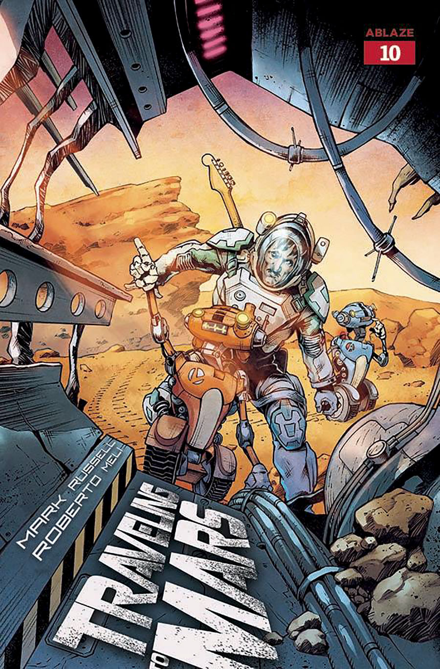 Traveling To Mars #10 Cover A Regular Roberto Meli Cover