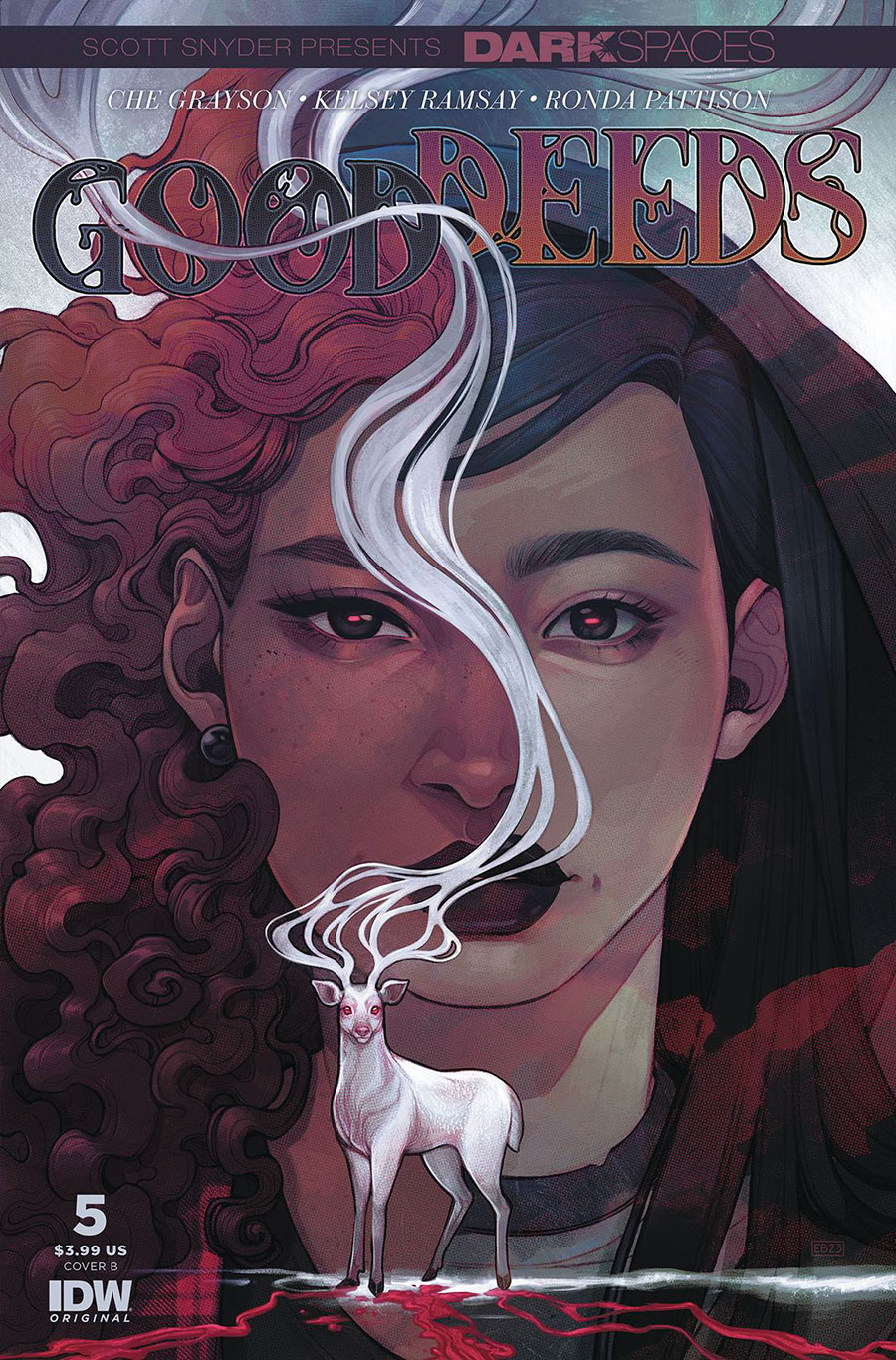 Dark Spaces Good Deeds #5 Cover B Variant Elizabeth Beals Cover