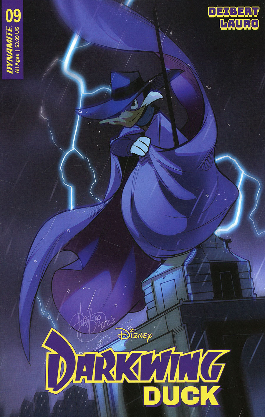 Darkwing Duck Vol 3 #9 Cover B Variant Mirka Andolfo Cover