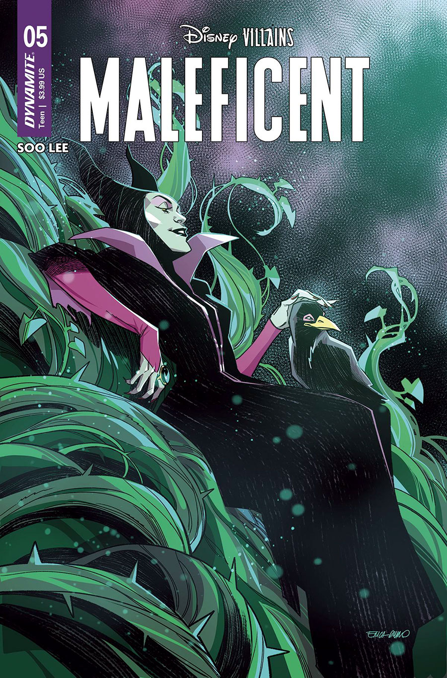 Disney Villains Maleficent #5 Cover E Variant Erica Durso Cover