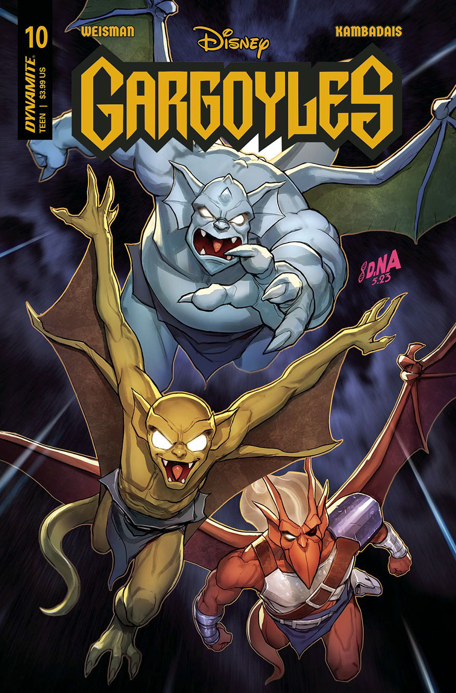 Gargoyles Vol 3 #10 Cover A Regular David Nakayama Cover