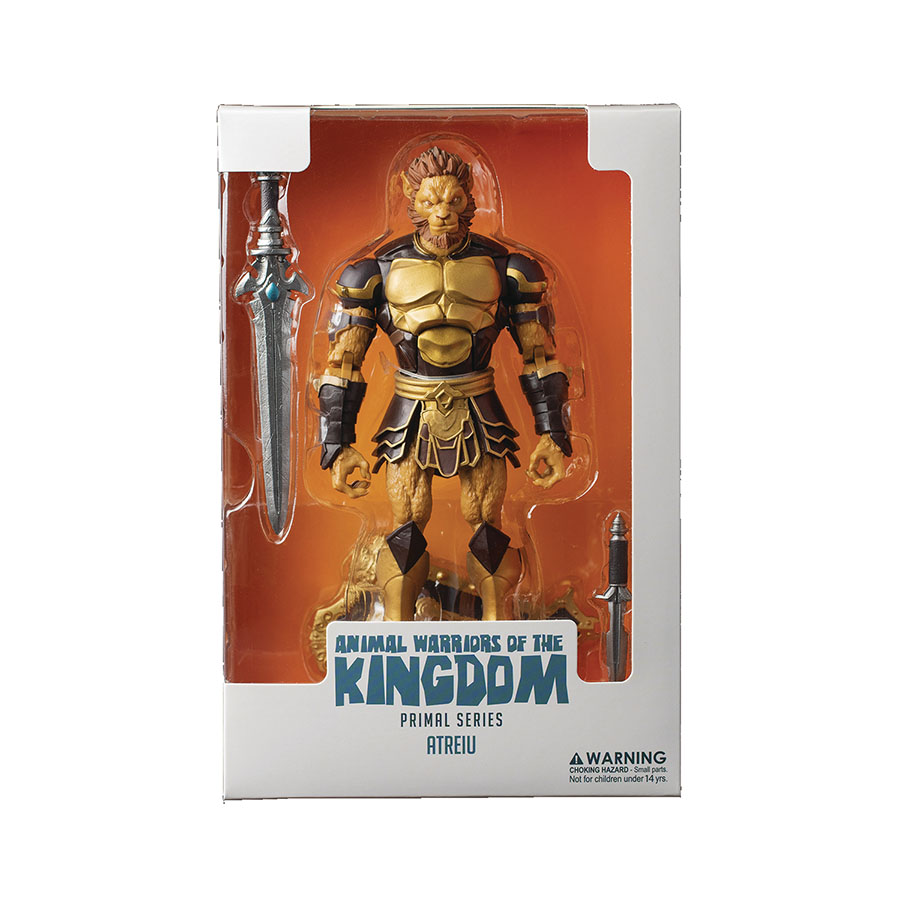 Animal Warriors Of The Kingdom Primal Series Wave 1 Action Figure - Atreiu Regal Armor