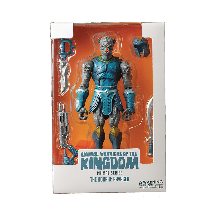 Animal Warriors Of The Kingdom Primal Series Wave 1 Action Figure - The Horrid Ravager