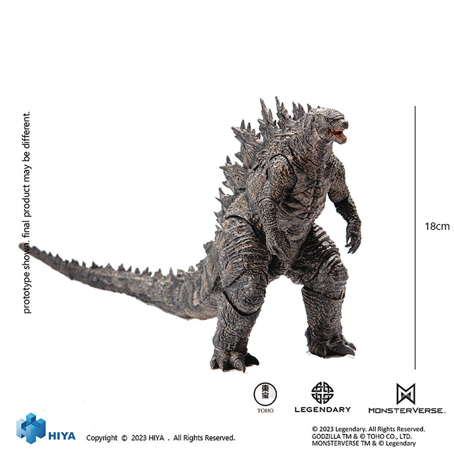 Godzilla vs. Kong Exquisite Basic Series Godzilla Action Figure - Previews  Exclusive