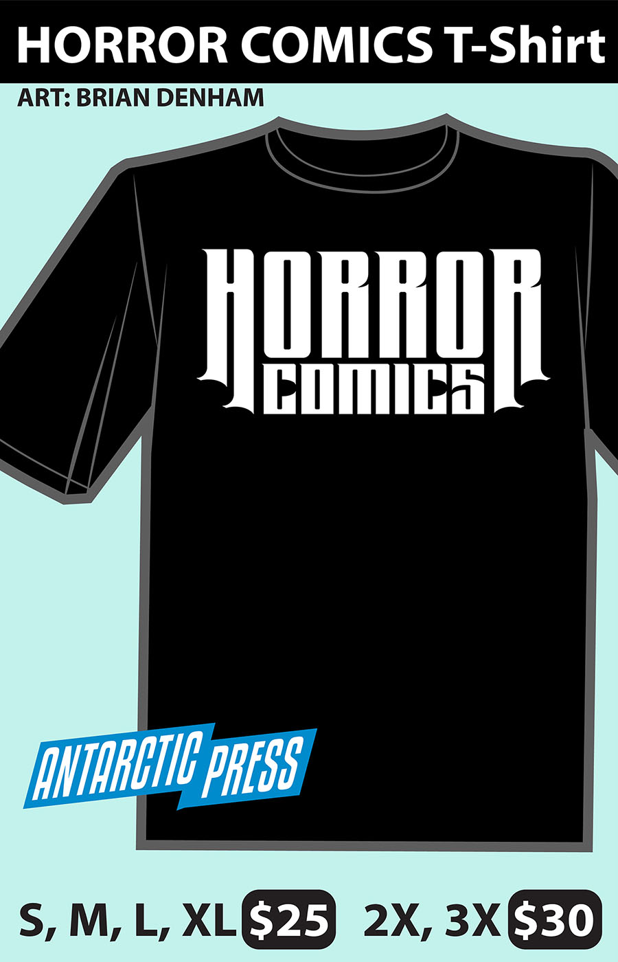 Horror Comics T-Shirt Large