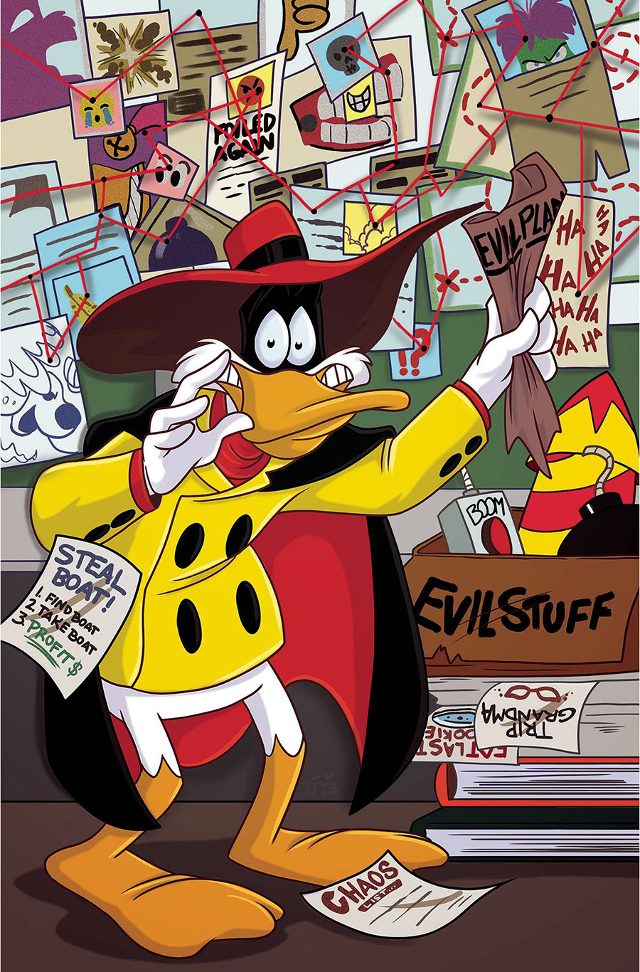 Darkwing Duck Negaduck #1 Cover J Incentive Trish Forstner Virgin Cover