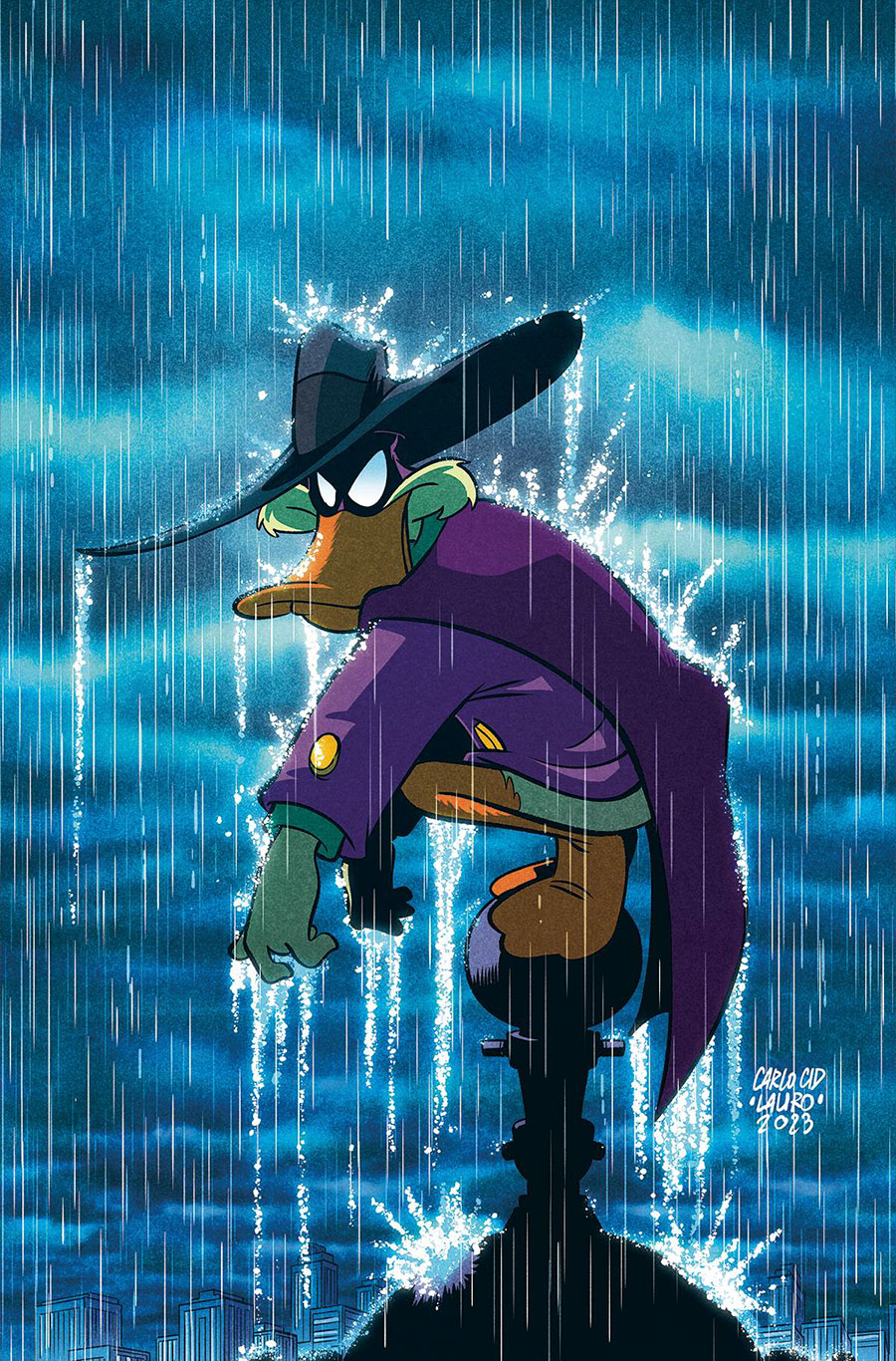 Darkwing Duck Vol 3 #9 Cover K Incentive Carlo Lauro Virgin Cover