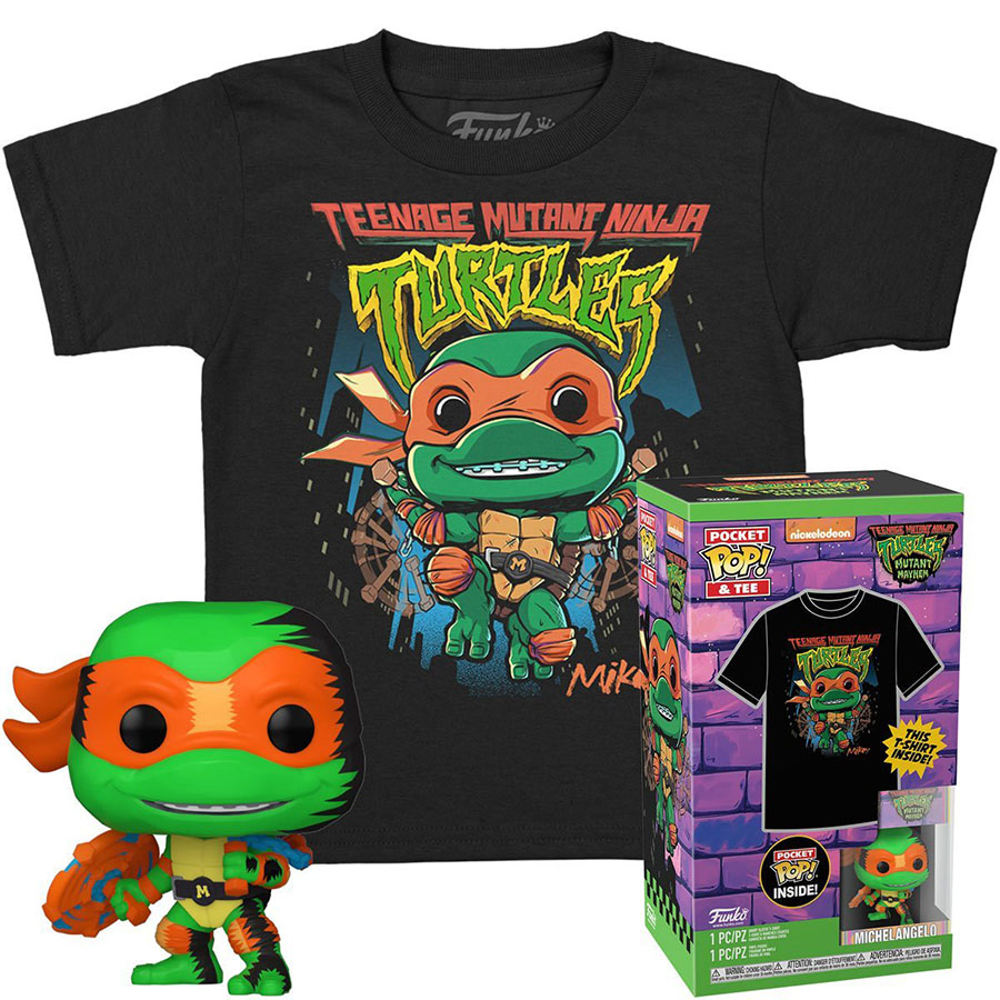 Funko Pocket Pop! & Tee: Teenage Mutant Ninja Turtles 