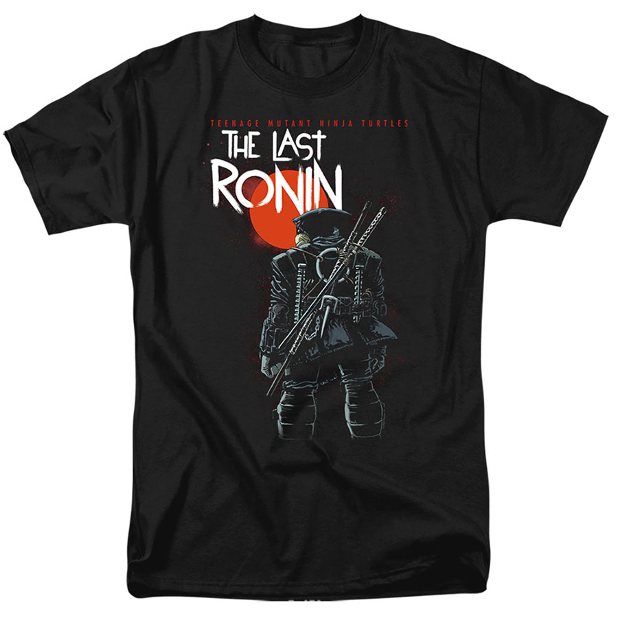 Teenage Mutant Ninja Turtles The Last Ronin Red Sun Ronin Black Mens T-Shirt Large