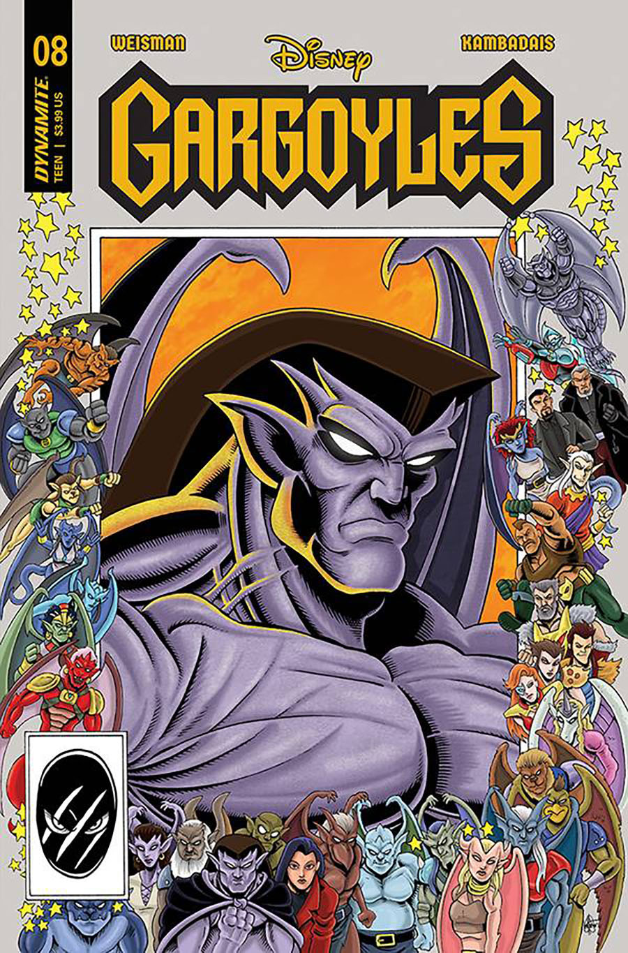 Gargoyles Vol 3 #8 Cover R Variant Ken Haeser Cover