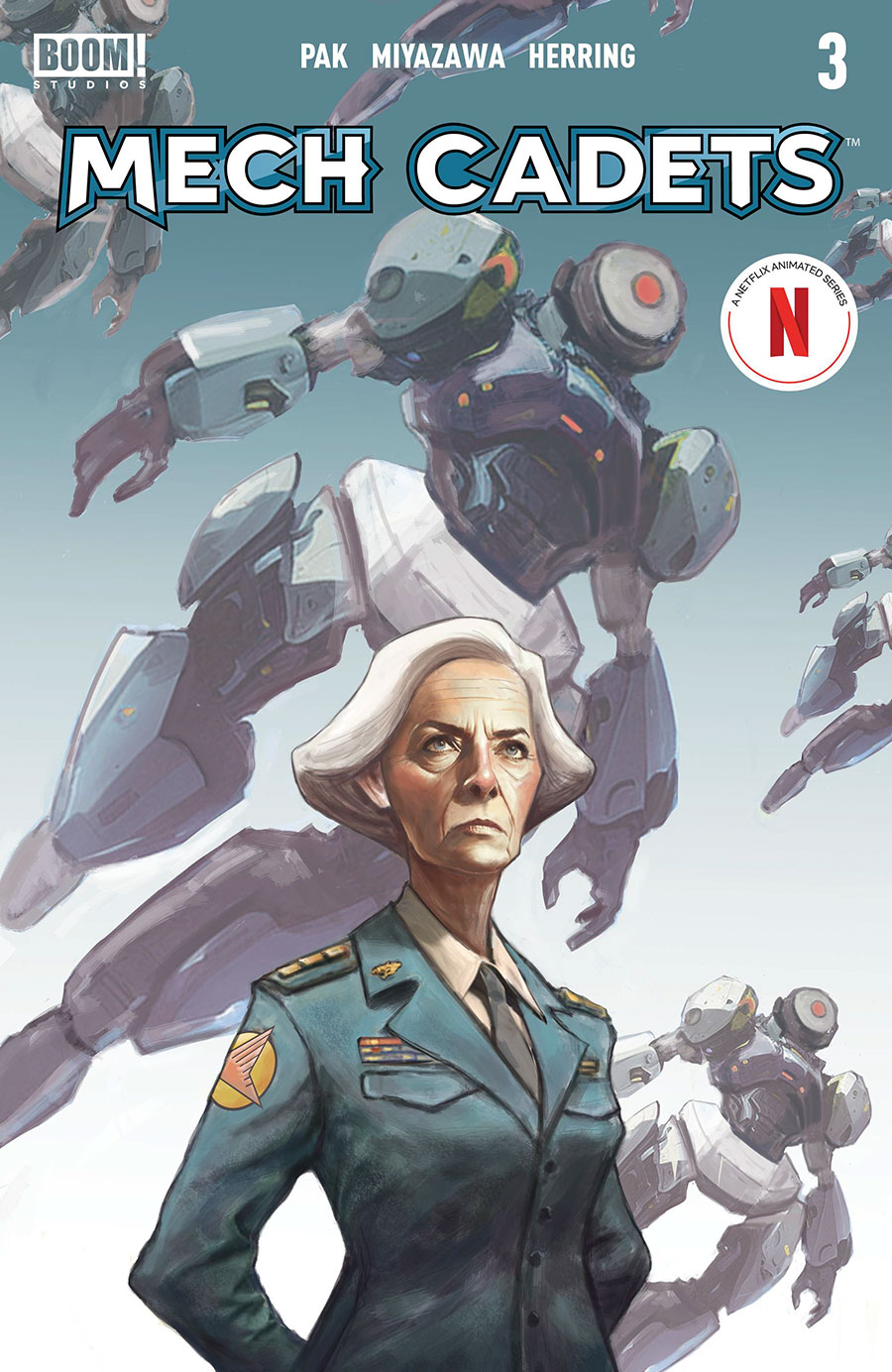 Mech Cadets #3 Cover B Variant Sonny Liew Cover