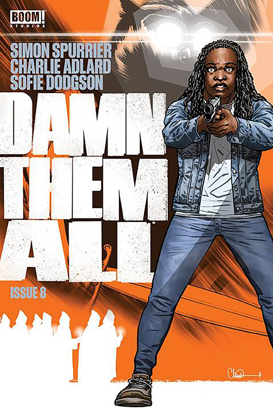 Damn Them All #9 Cover A Regular Charlie Adlard Cover