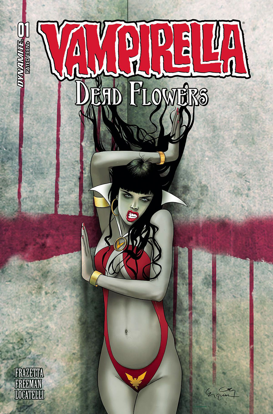 Vampirella Dead Flowers #1 Cover C Variant Ergun Gunduz Cover